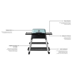 Gasgrill Everdure Force mit 2 Brennern