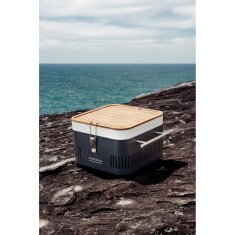 tragbarer Holzkohlegrill Everdure ehd Cube - Graphite
