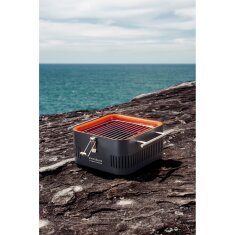 tragbarer Holzkohlegrill Everdure ehd Cube - Graphite
