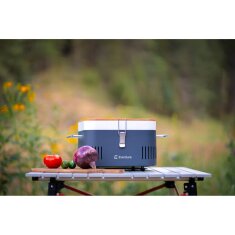 tragbarer Holzkohlegrill Everdure ehd Cube - Graphite