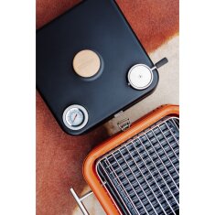 tragbarer Holzkohlegrill Everdure ehd Cube - Orange