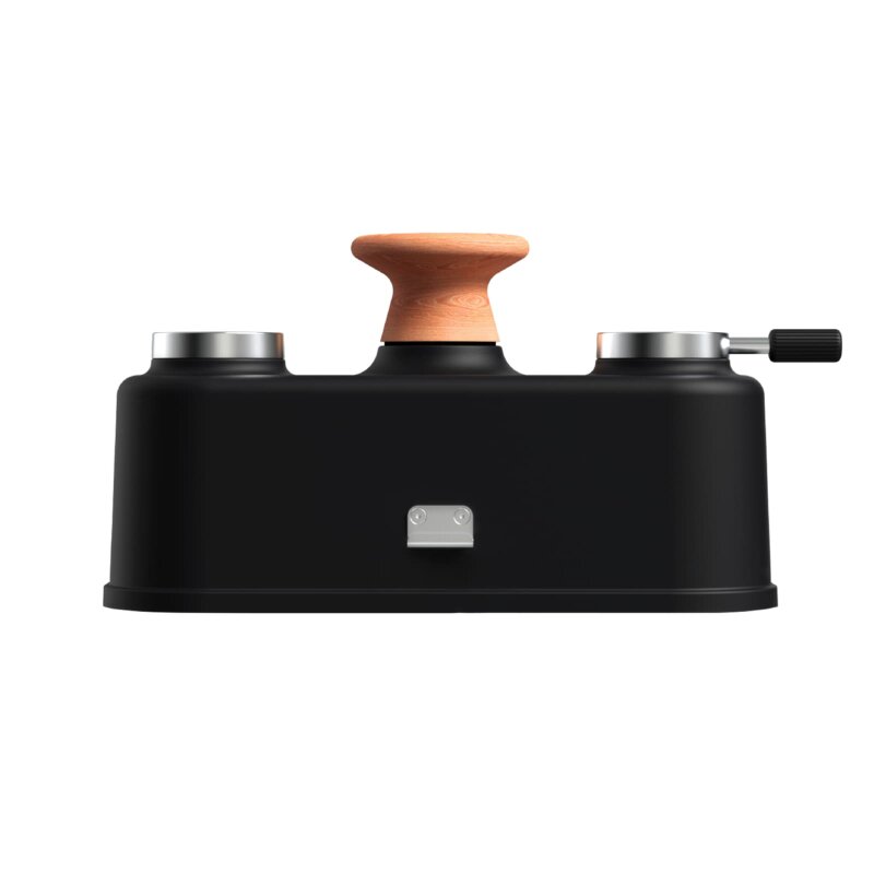 tragbarer Holzkohlegrill Everdure ehd Cube 360, all black