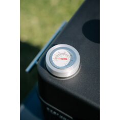 tragbarer Gasgrill Everdure ehd Cube ProFlame 360 mit Garhaube + Gusplatte, all Black
