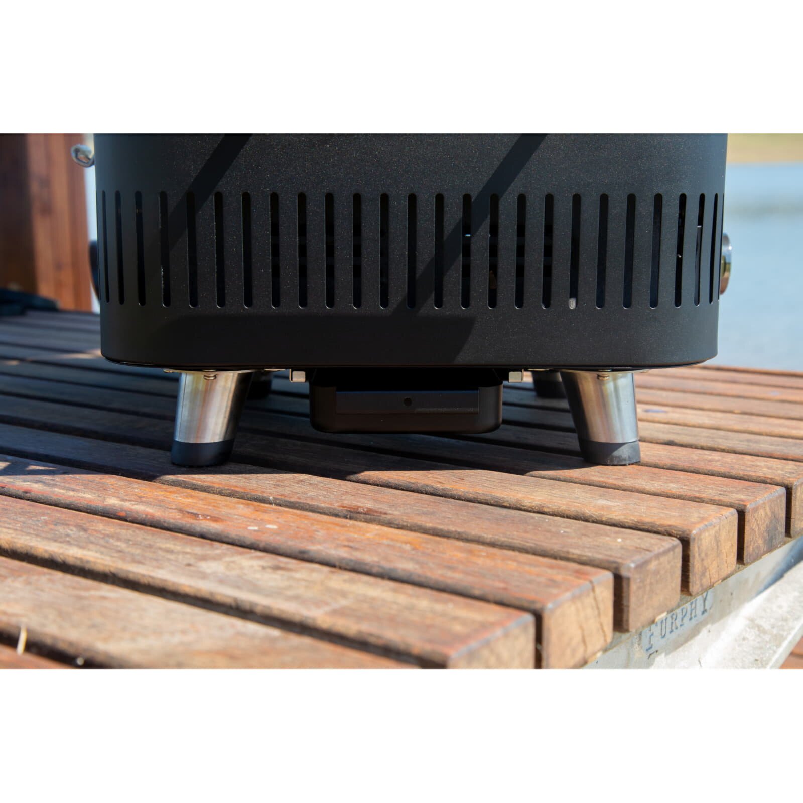tragbarer Gasgrill Everdure ehd Cube ProFlame 360 mit Garhaube + Gusplatte, all Black