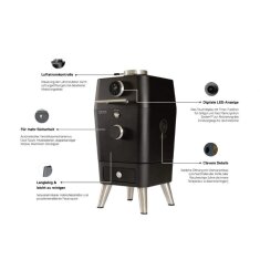 Kamadogrill Everdure ehd 4K Kamado mit elektrischem Anz&uuml;nder