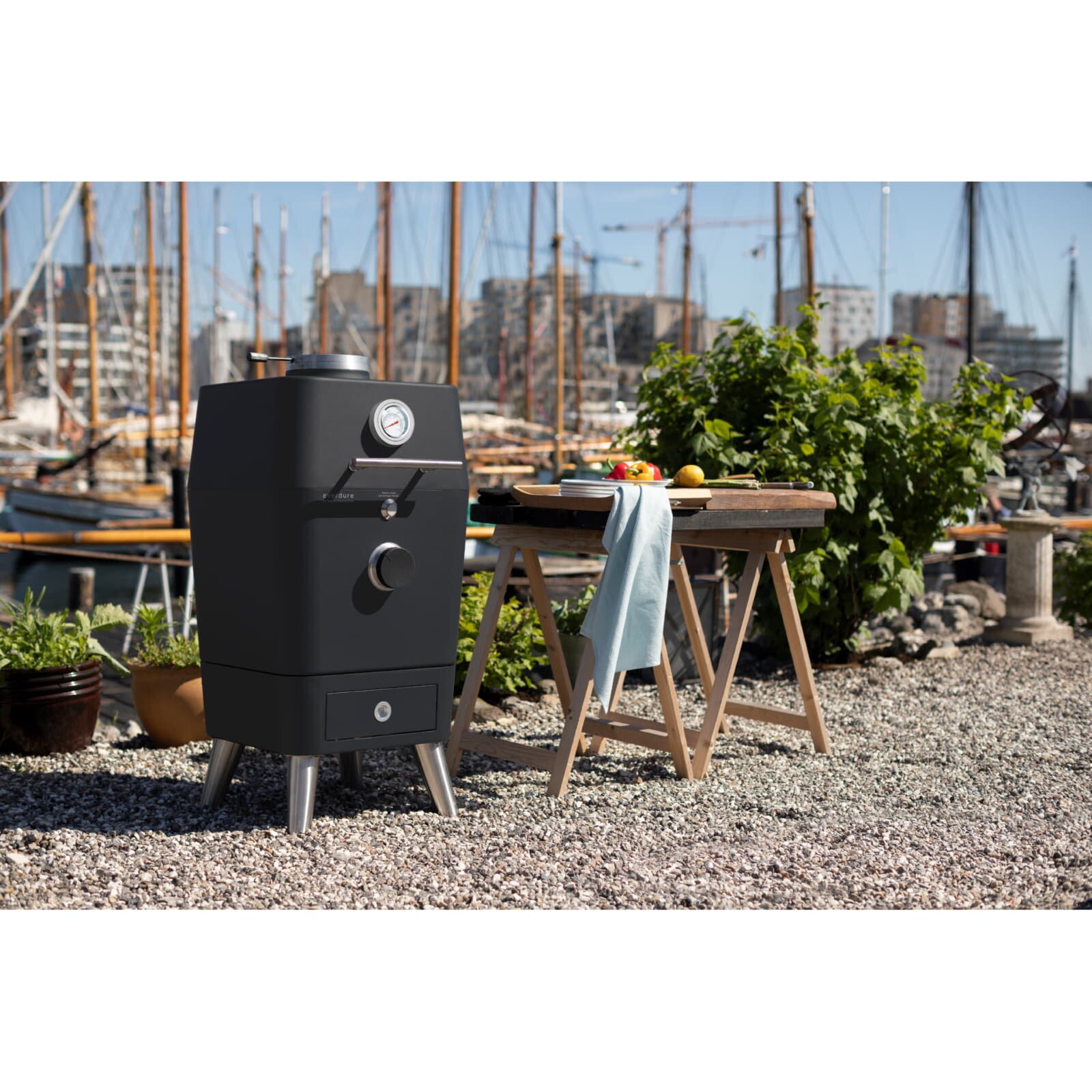 Kamadogrill Everdure ehd K1 Kamado mit Aluminiumgehäuse