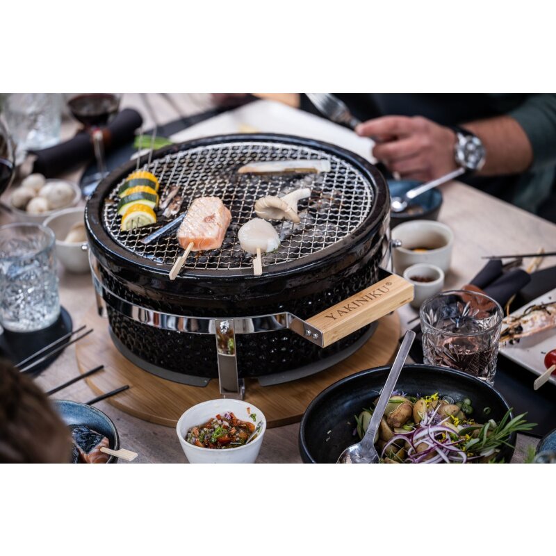 Keramik Tischgrill Yakiniku Shichirin rund, Ø30 cm