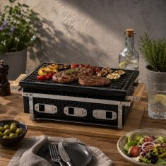 Keramik Tischgrill Yakiniku Shichirin, eckig, Large