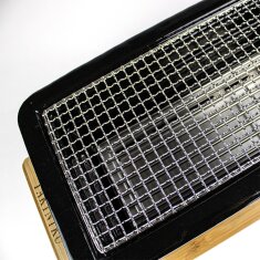 Keramik Tischgrill Yakiniku Shichirin Pro, eckig, medium