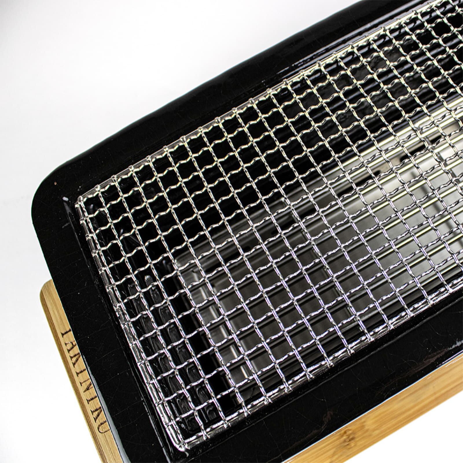 Keramik Tischgrill Yakiniku Shichirin Pro, eckig, medium
