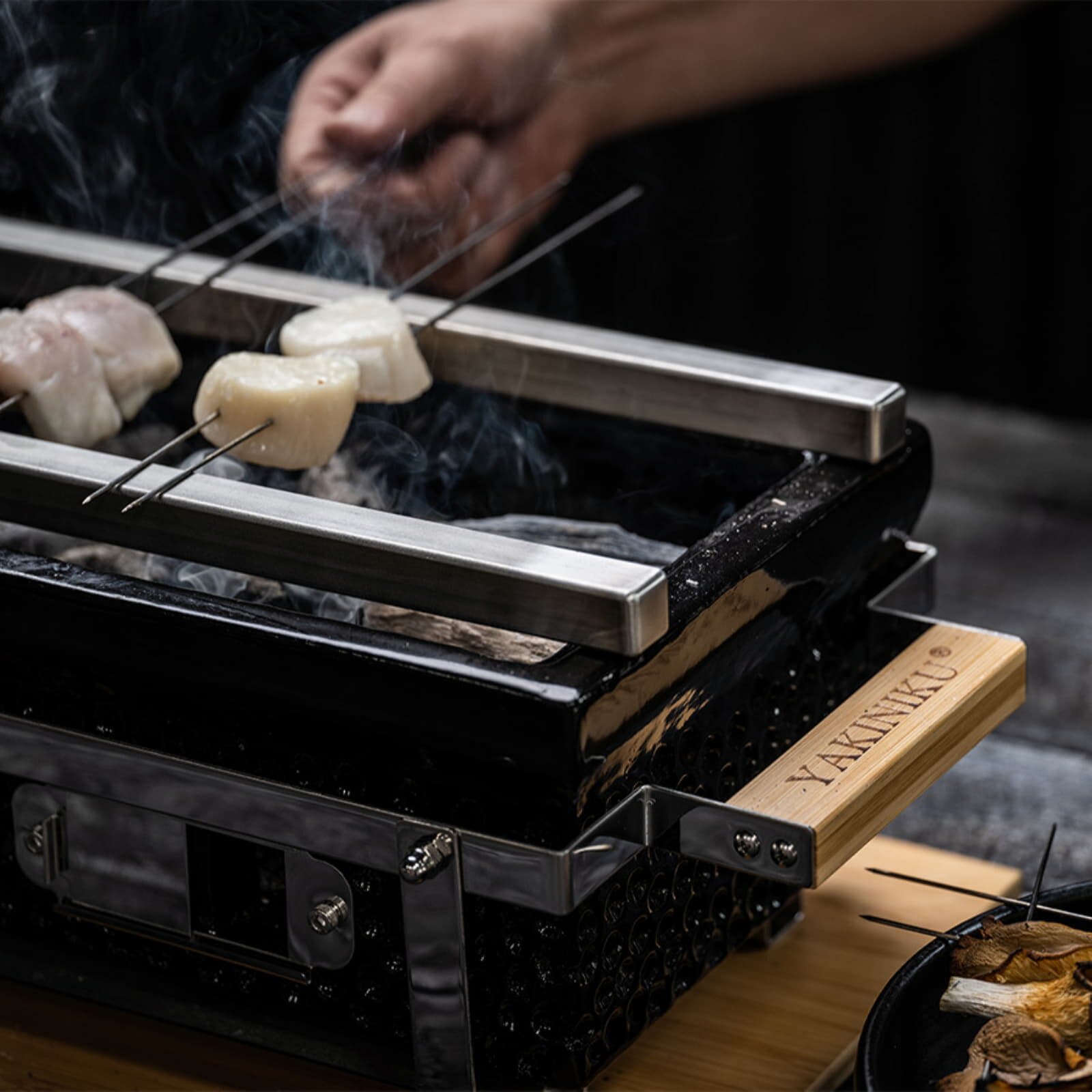 Yakiniku Yakitori- System, Trägersystem für Shichirin Spieße