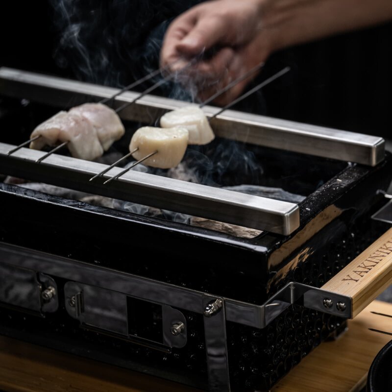 Yakiniku wiederverwendbare Yakitori Spieße 1mm, 20 Stück