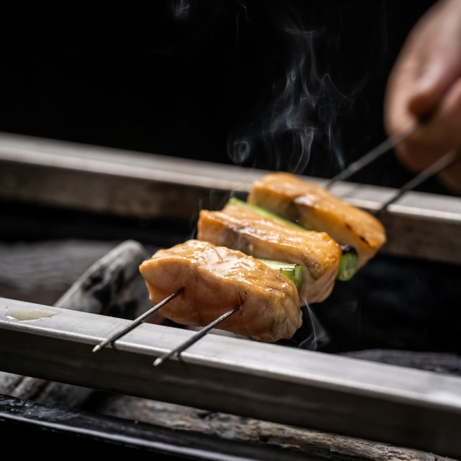 Yakiniku wiederverwendbare Yakitori Spieße 1,5mm, 20 Stück