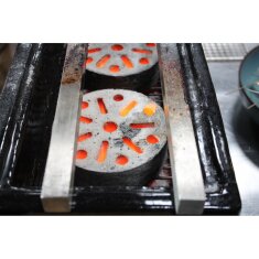 Yakiniku Briketts Quick- Koko- Briketts, rund, 4 Stück