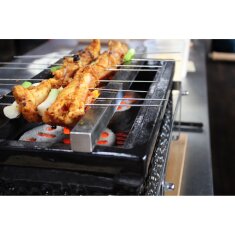 Yakiniku Briketts Quick- Koko- Briketts, rund, 4 Stück