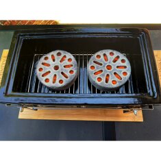 Yakiniku Briketts Quick- Koko- Briketts, rund, 4 Stück