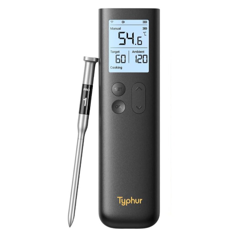 Typhur Sync Gold Lite - kabelloses Fleischthermometer mit 1 Sonde - wireless