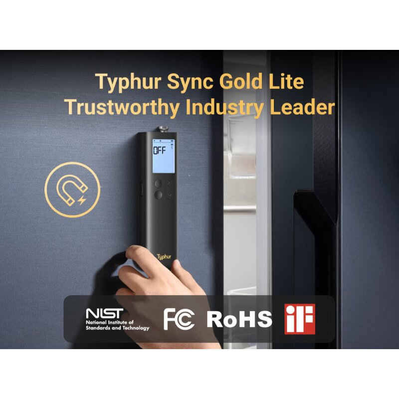 Typhur Sync Gold Lite - kabelloses Fleischthermometer mit 1 Sonde - wireless