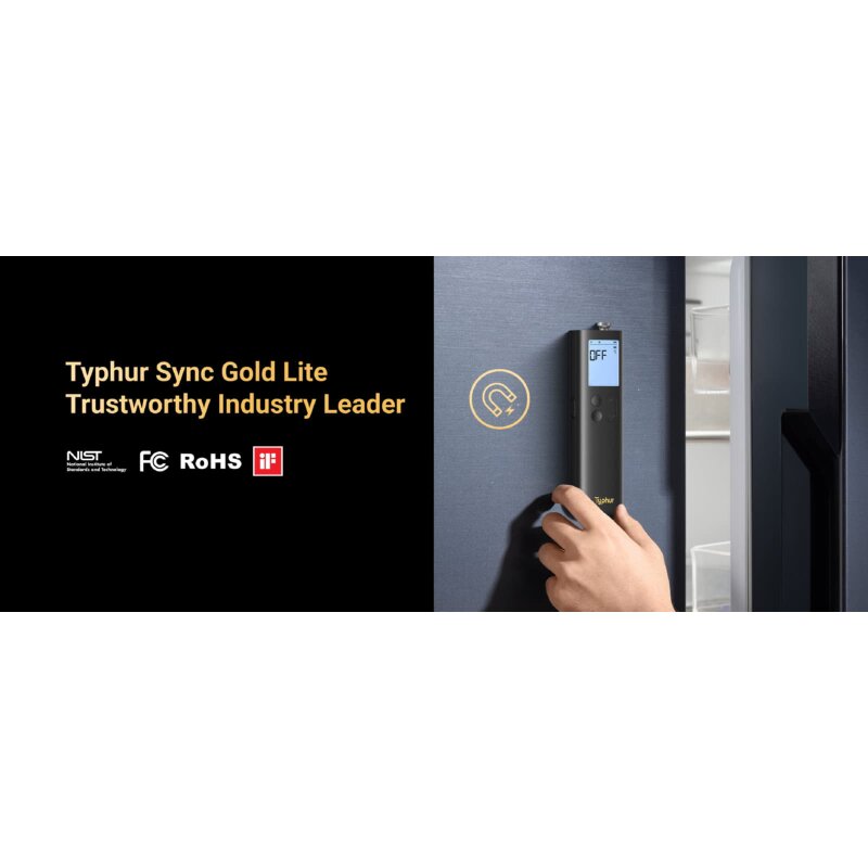 Typhur Sync Gold Lite - kabelloses Fleischthermometer mit 1 Sonde - wireless