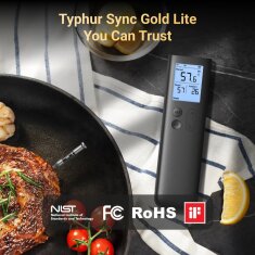 Typhur Sync Gold Lite - kabelloses Fleischthermometer mit 1 Sonde - wireless