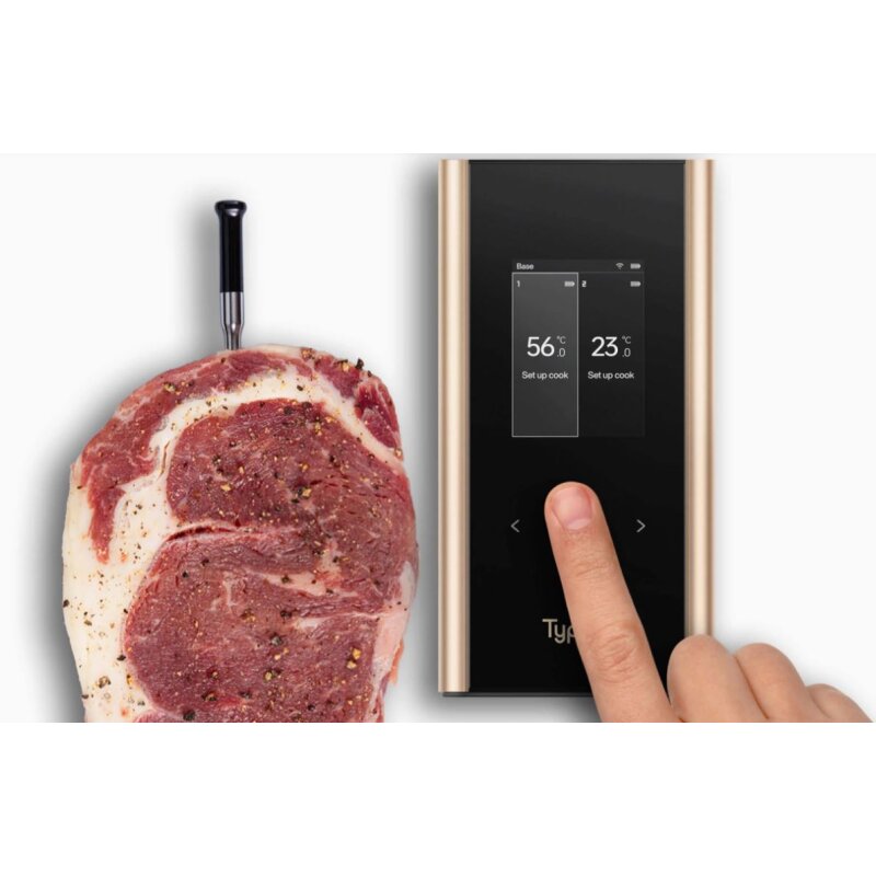 Typhur Sync Gold Dual Gift Set - kabelloses Fleischthermometer mit 2 Sonden - wireless