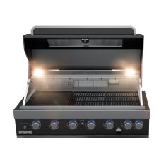Everdure NEO Black Steel Outdoorküche inkl. Grill, Kühlschrank, Spülbecken
