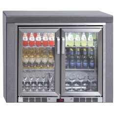 Everdure NEO Black Steel Outdoorküche inkl. Grill, Kühlschrank, Spülbecken