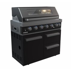 Everdure NEO Black 6+1 Brenner Built- In Gasgrill inkl. Rotisserie