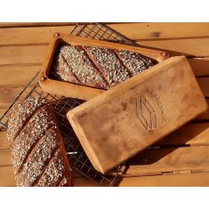 Bricknic Kochstein Original Natur, 24 x 10 x 12 cm
