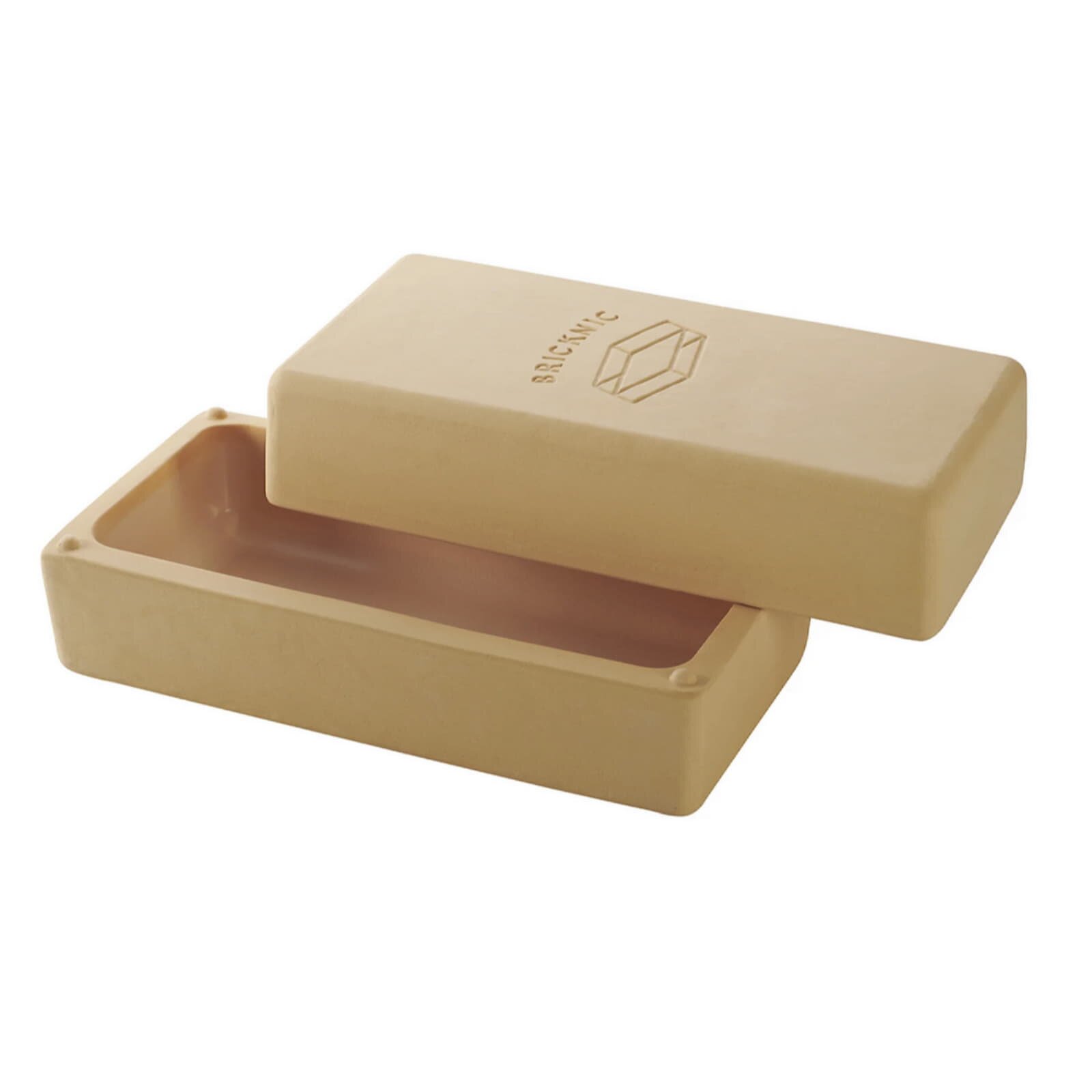 Bricknic Kochstein Original Natur, 24 x 10 x 12 cm