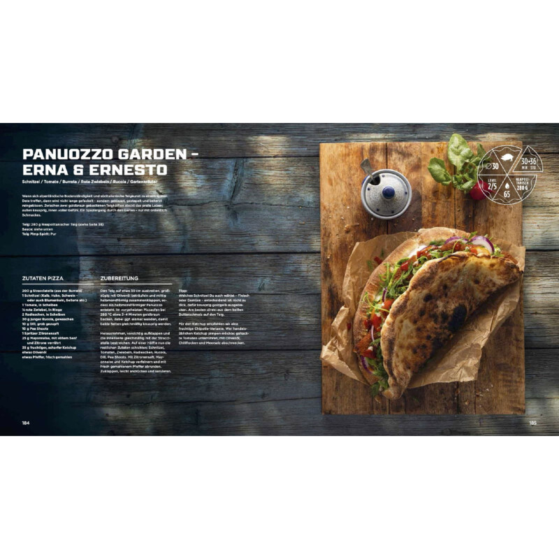 Pizzabuch "In Pizza we Crust" von Hubertus Tzschirner & Daniel Esswein