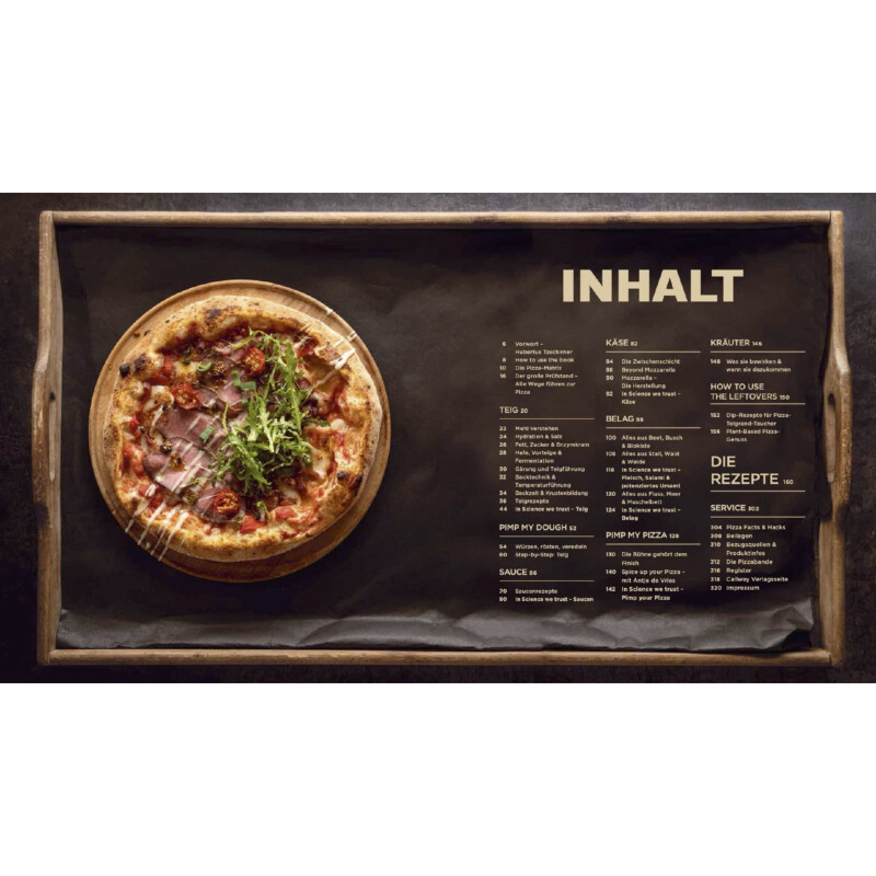 Pizzabuch "In Pizza we Crust" von Hubertus Tzschirner & Daniel Esswein