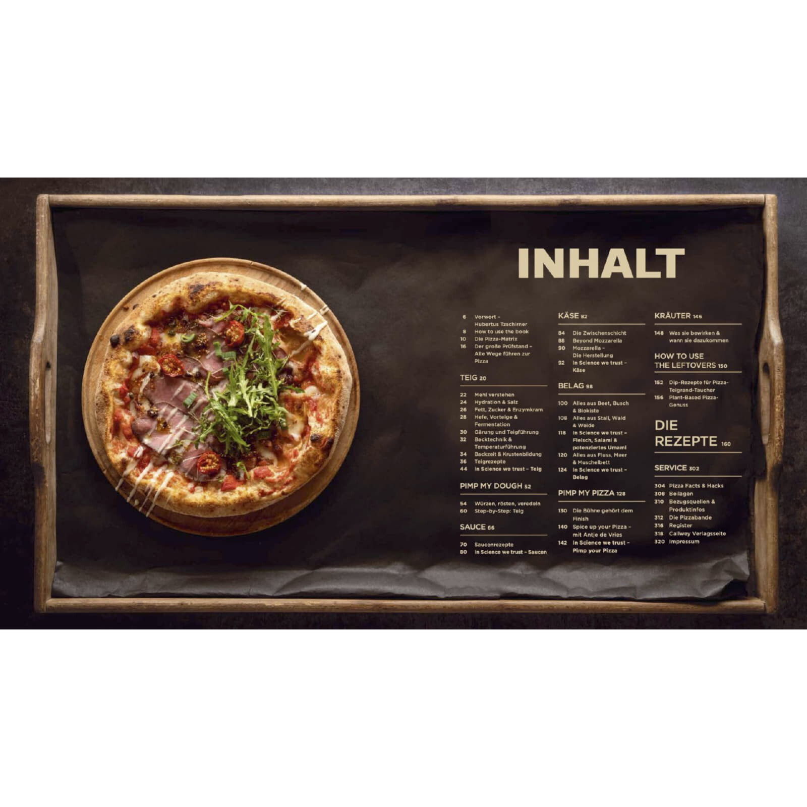 Pizzabuch "In Pizza we Crust" von Hubertus Tzschirner & Daniel Esswein