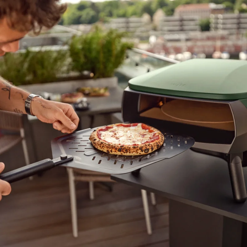 Witt Pizzaschieber Black Edition, Aluminium, 14 Zoll für Ø36 cm Pizzen