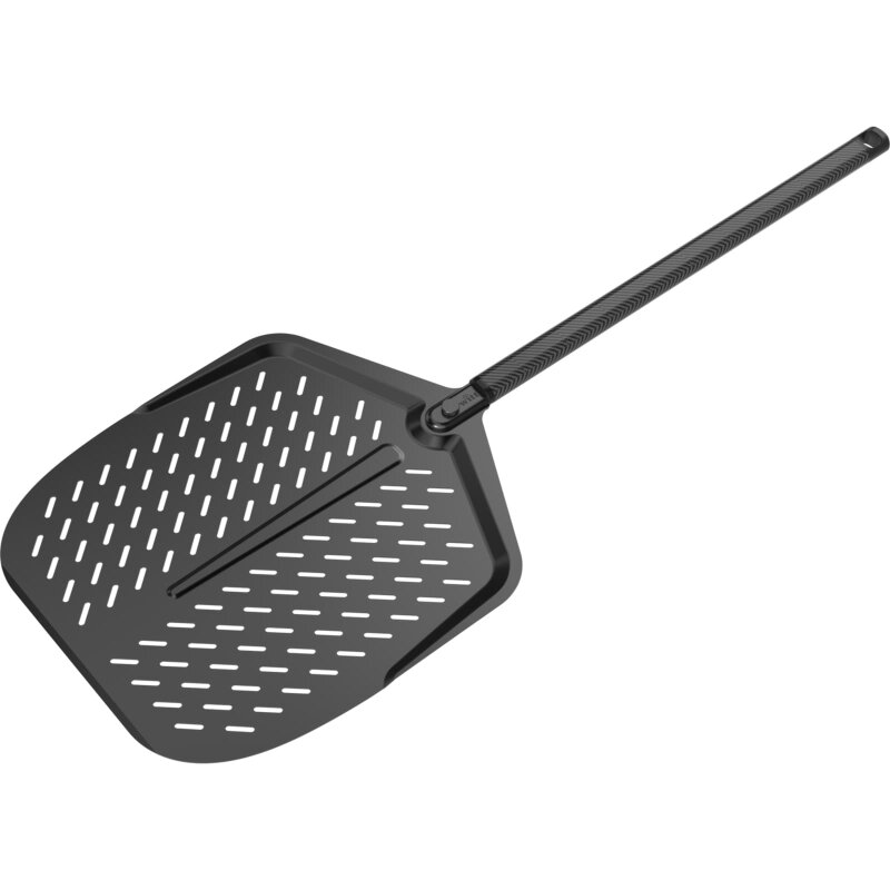 Witt Pizzaschieber Black Edition mit langem Carbongriff, 14 Zoll für Ø36 cm Pizzen