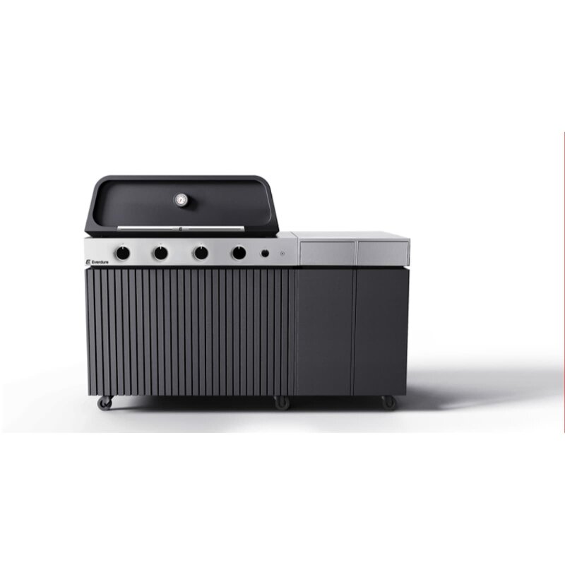 Built- in Gasgrill Everdure Lagoon 4- Brenner mit BBQ Modul