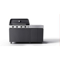 Built- in Gasgrill Everdure Lagoon 4- Brenner mit BBQ Modul
