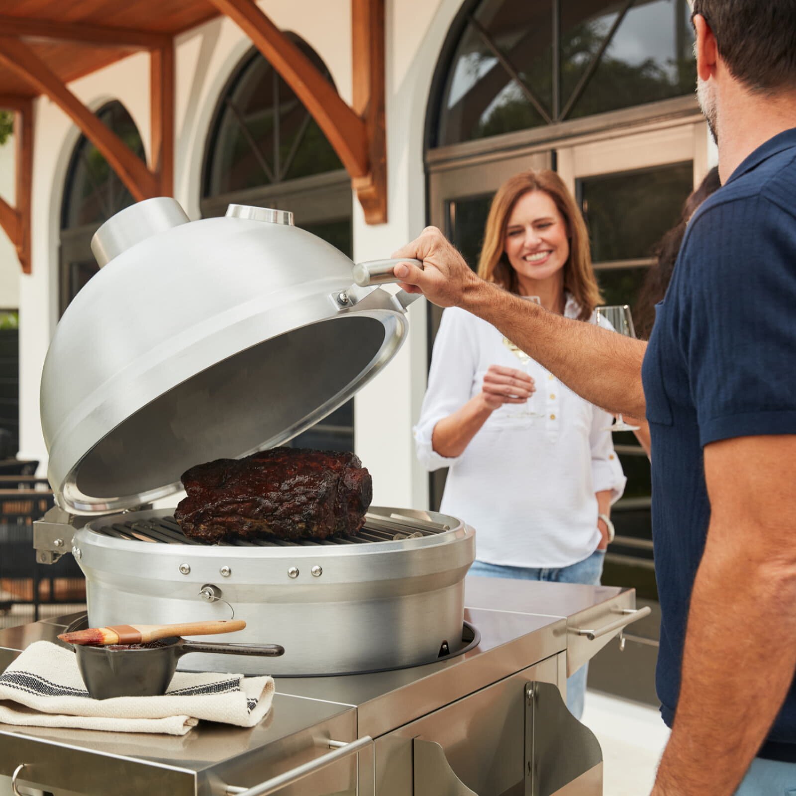 Kamadogrill Everdure Seabreeze Blaze 20" aus Aluminiumguss