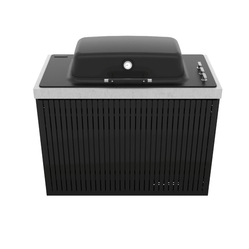 Everdure Seabreeze Einbau- Gasgrill Furnace mit Haube inkl. BBQ Modul