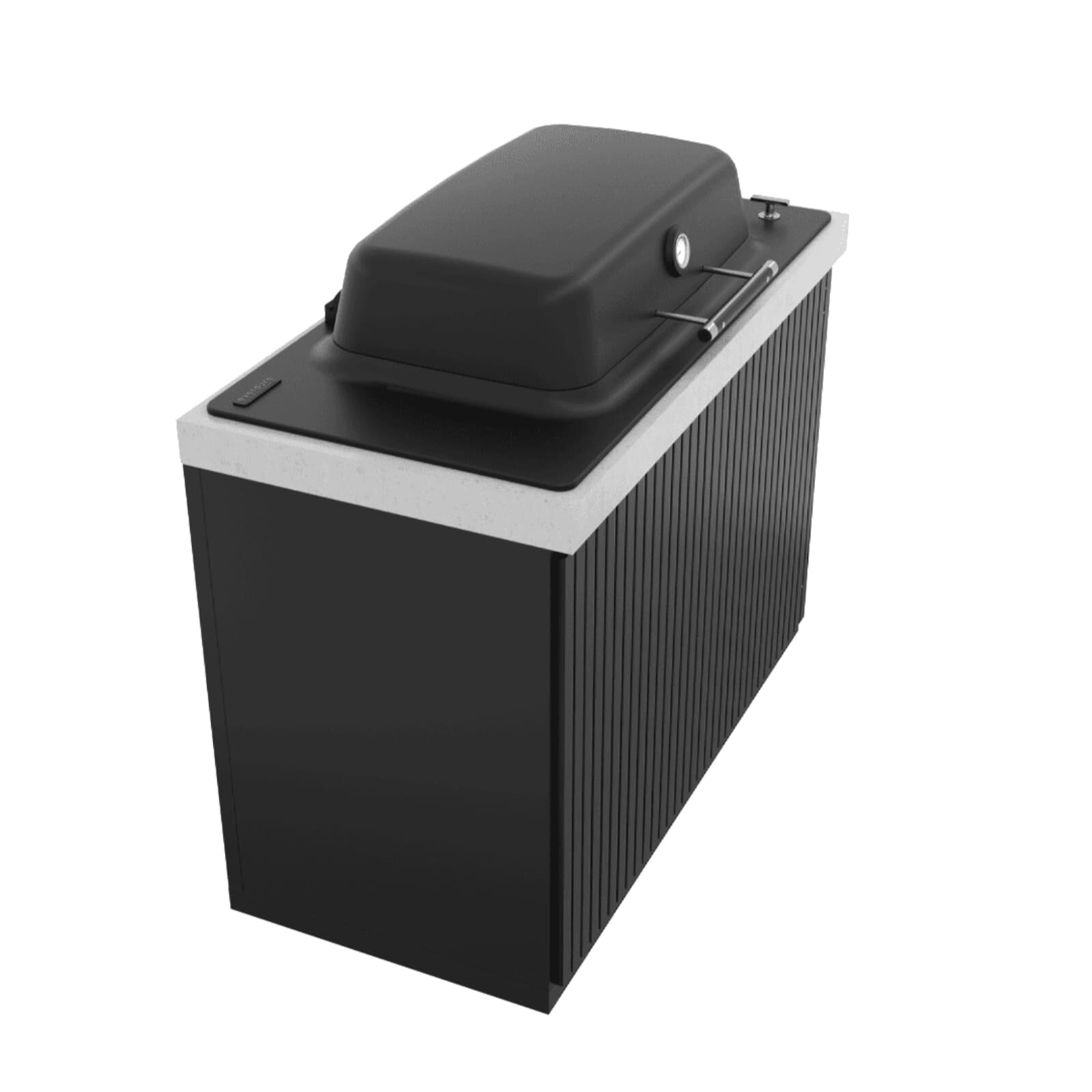 Everdure Seabreeze Einbau- Gasgrill Furnace mit Haube inkl. BBQ Modul