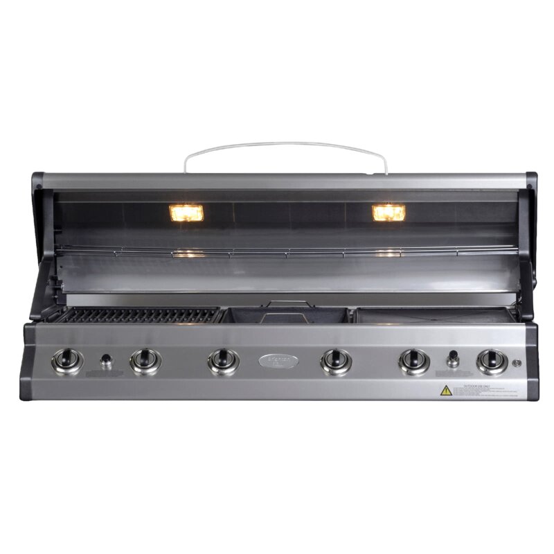 Everdure NEO Gasgrill mit 6 Brennern, Built- In, Silber