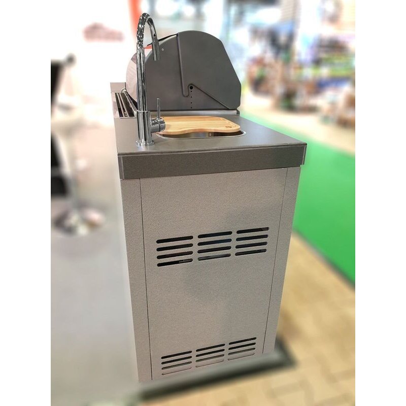 Everdure NEO Gasgrill mit 6 Brennern, Built- In, Silber