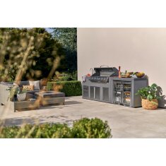 Everdure NEO Gasgrill mit 6 Brennern, Built- In, Silber