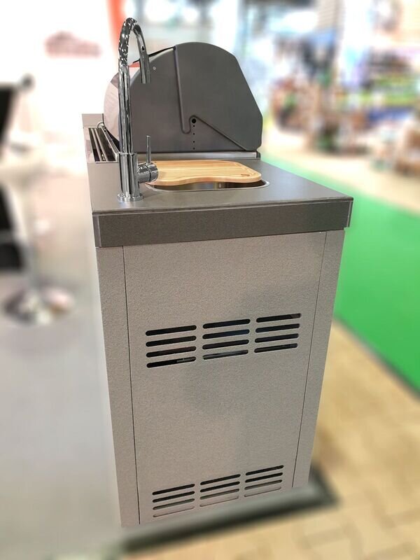 Everdure NEO Gasgrill mit 6 Brennern, Built- In, Silber