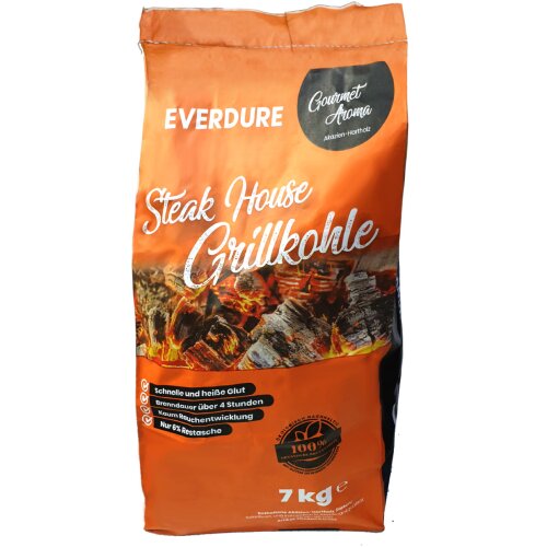Everdure ehd Steakhouse Grillkohle, 7kg
