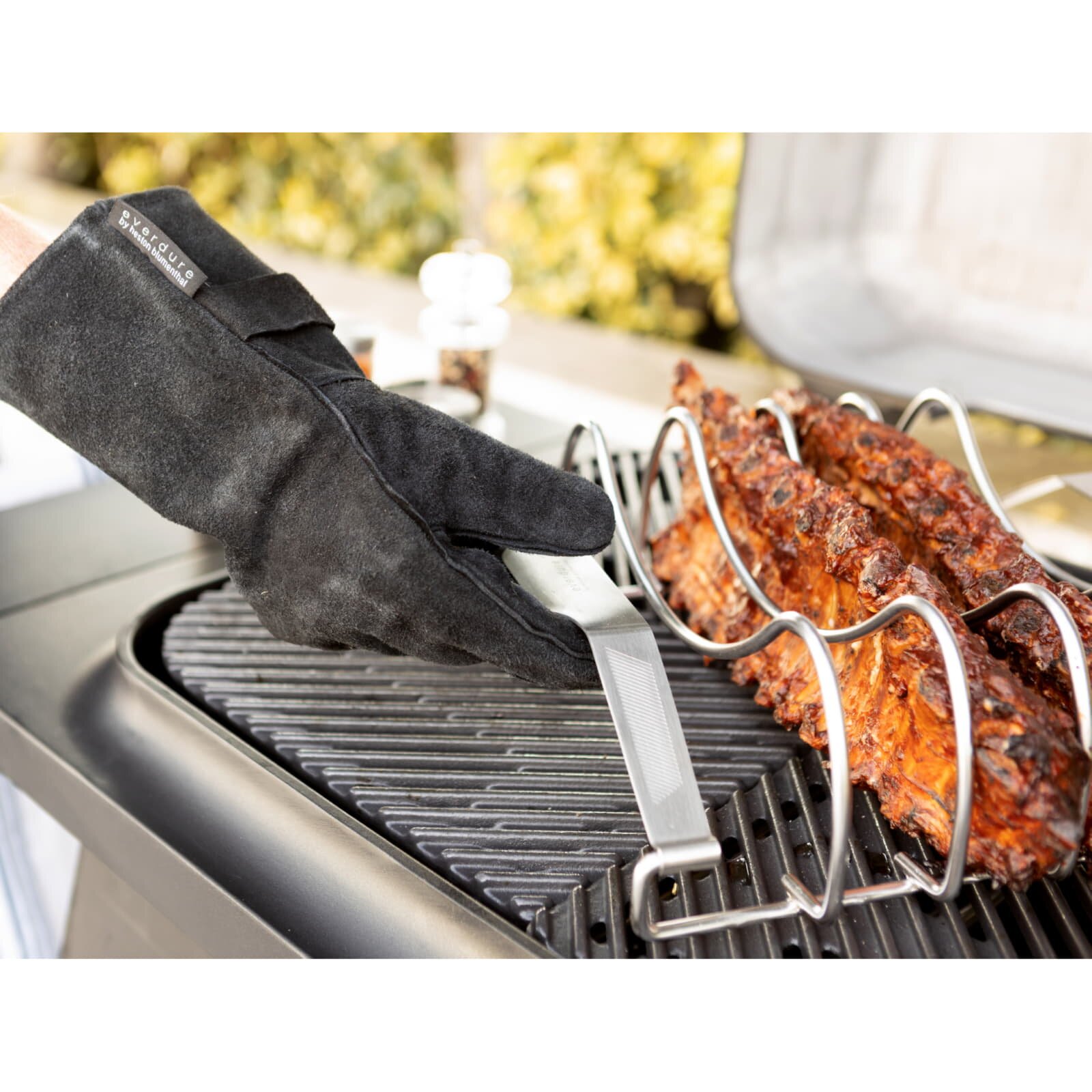 Everdure ehd hitzeisolierende Lederhandschuhe, Größe S/M