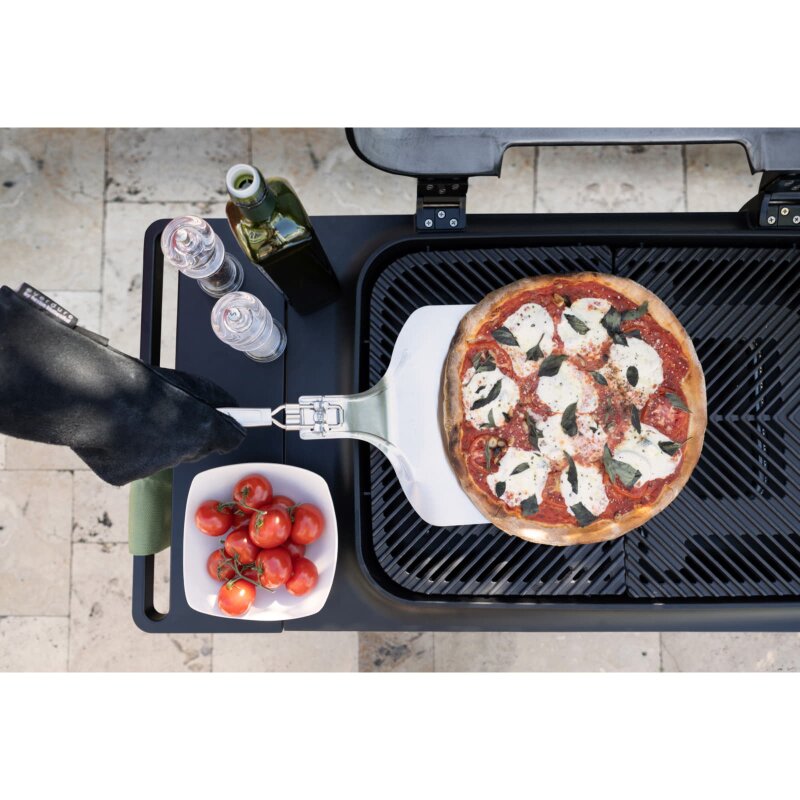 Everdure ehd Quantum Steel Pizzaschieber mit verstellbaren Winkel, Edelstahl