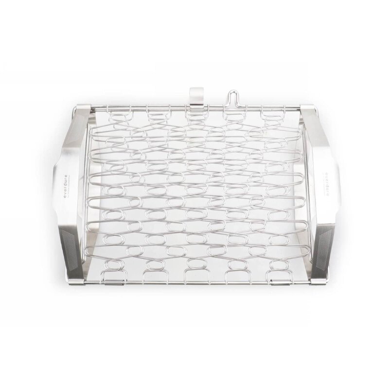 Everdure ehd Quantum Steel Universal- Grillgitter für Fisch, Gemüse uvm, Edelstahl