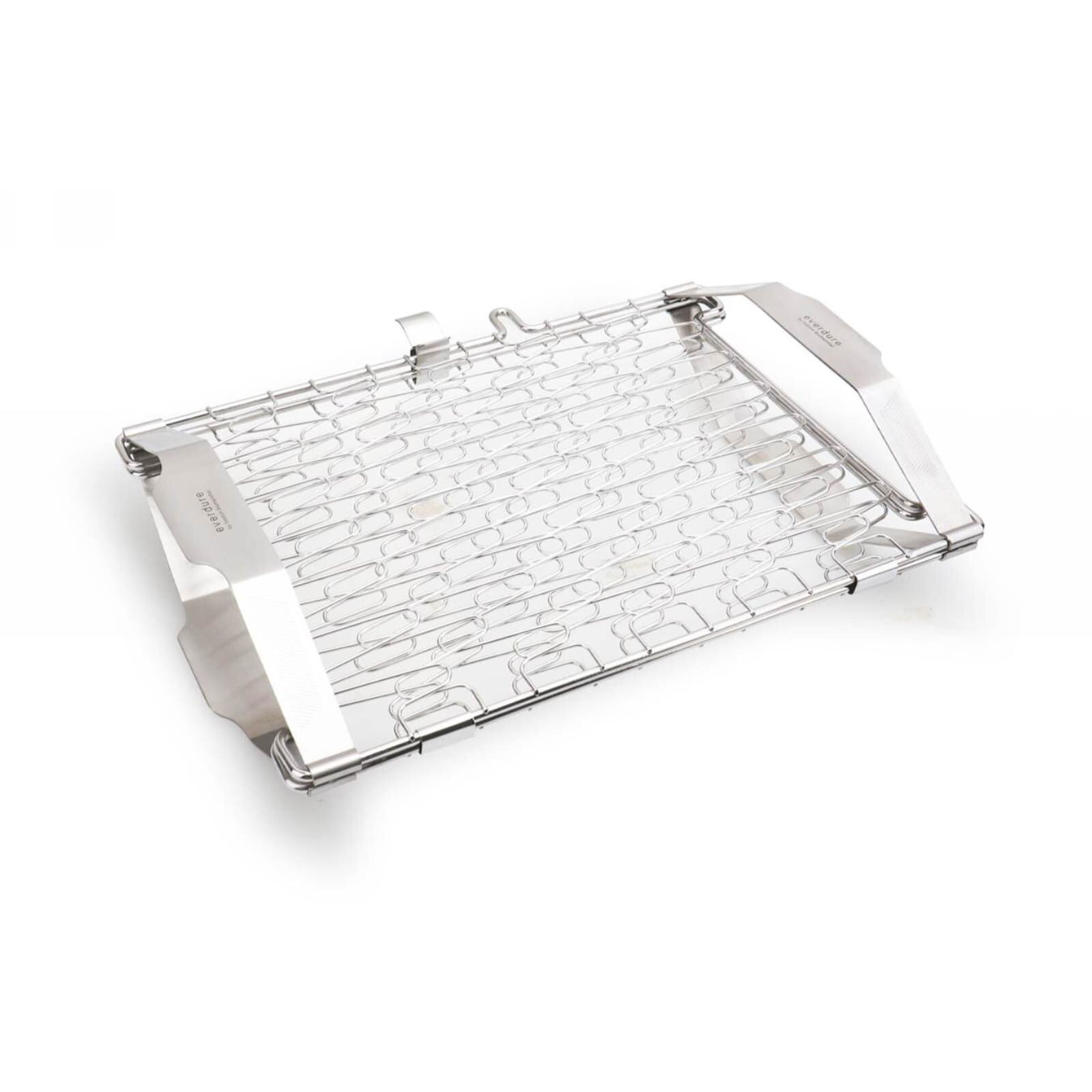 Everdure ehd Quantum Steel Universal- Grillgitter für Fisch, Gemüse uvm, Edelstahl