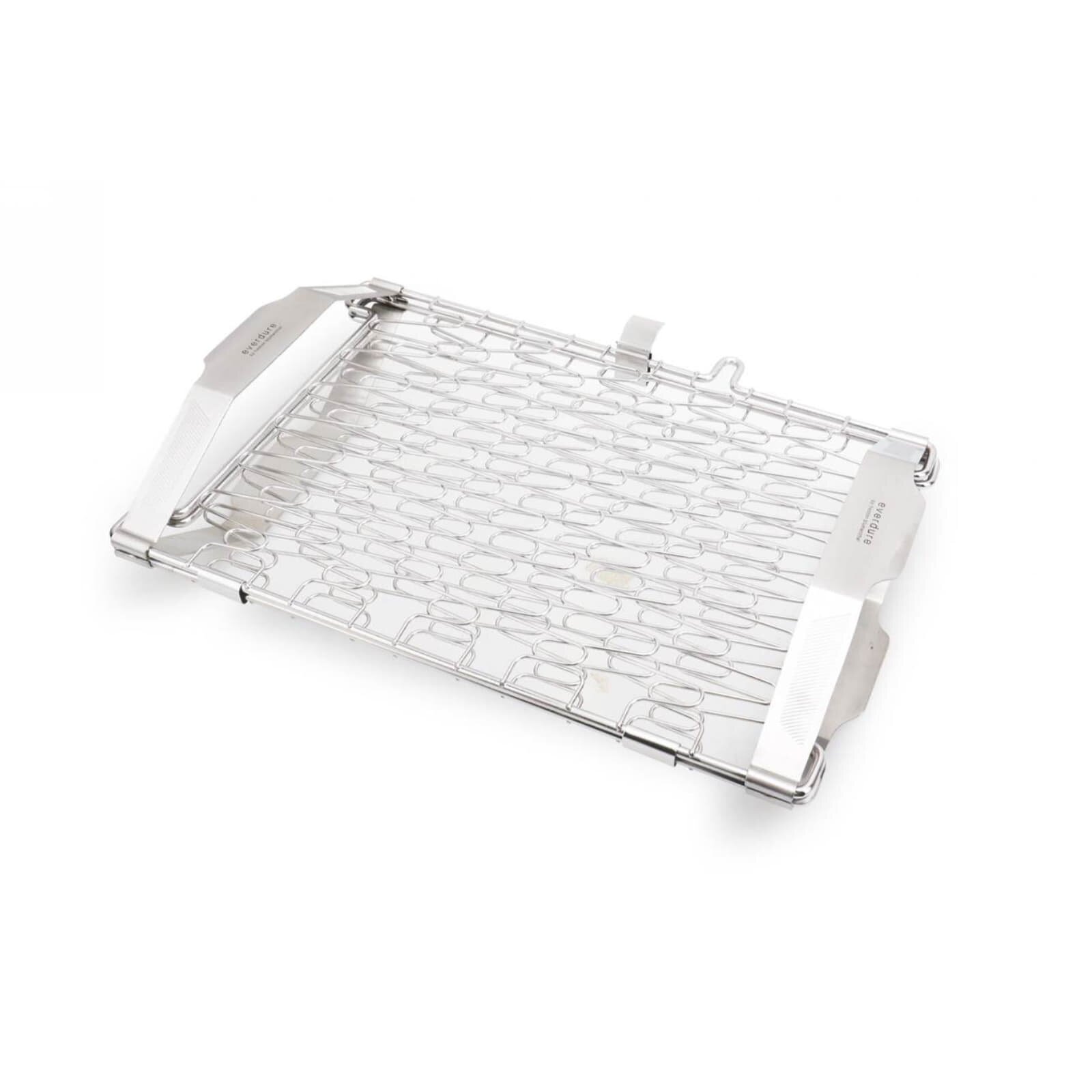 Everdure ehd Quantum Steel Universal- Grillgitter für Fisch, Gemüse uvm, Edelstahl